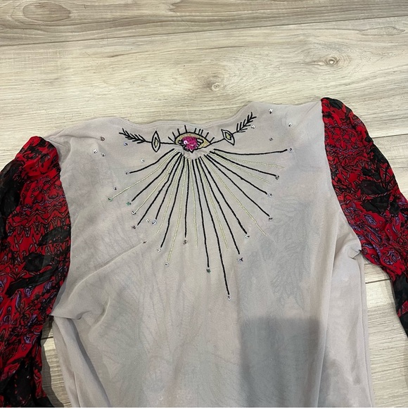 RARE | Free People Bali THROUGH THE FLOWERS Set Embellished Sequin - Picture 10 of 10